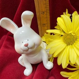 White Porcelain Bunny